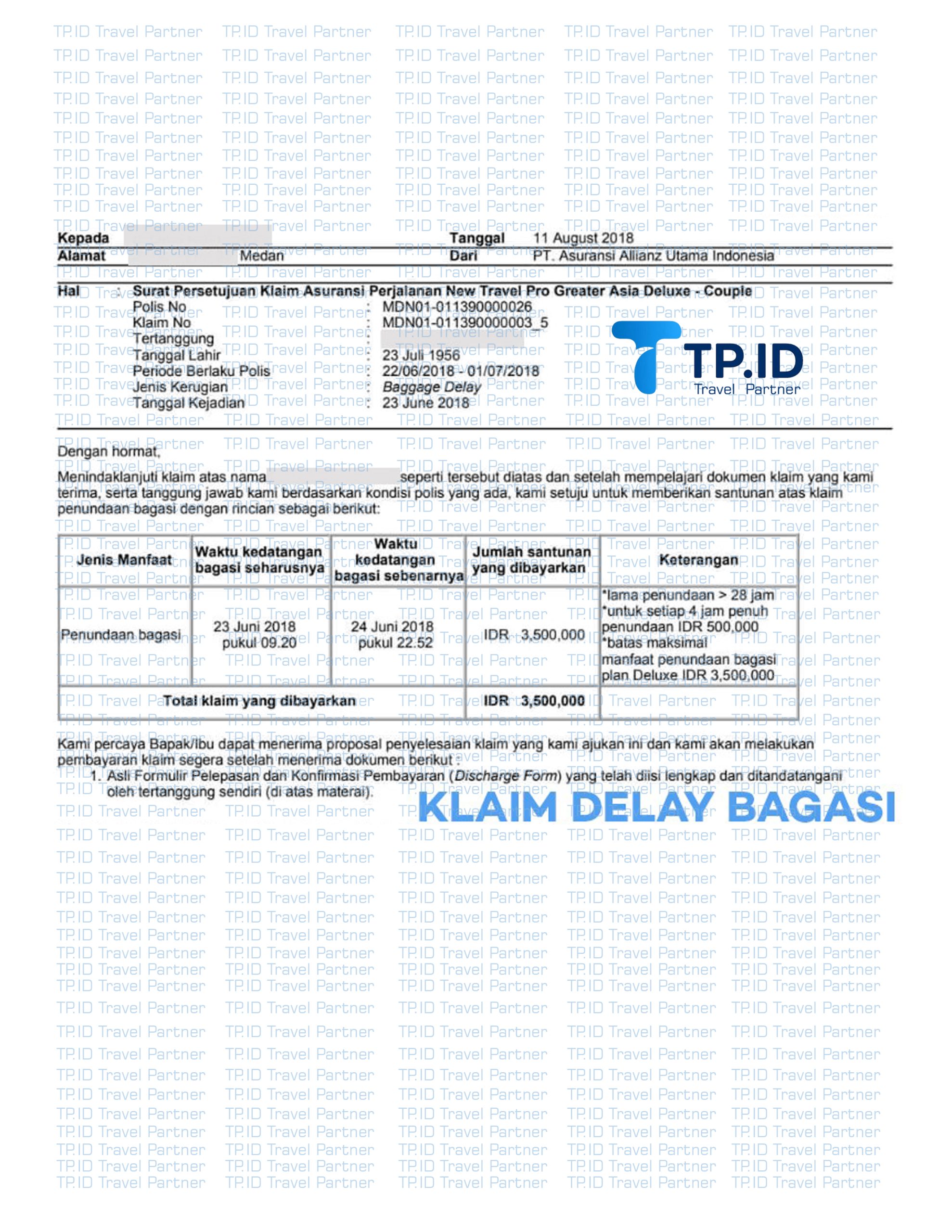 klaim travel insurance allianz 01