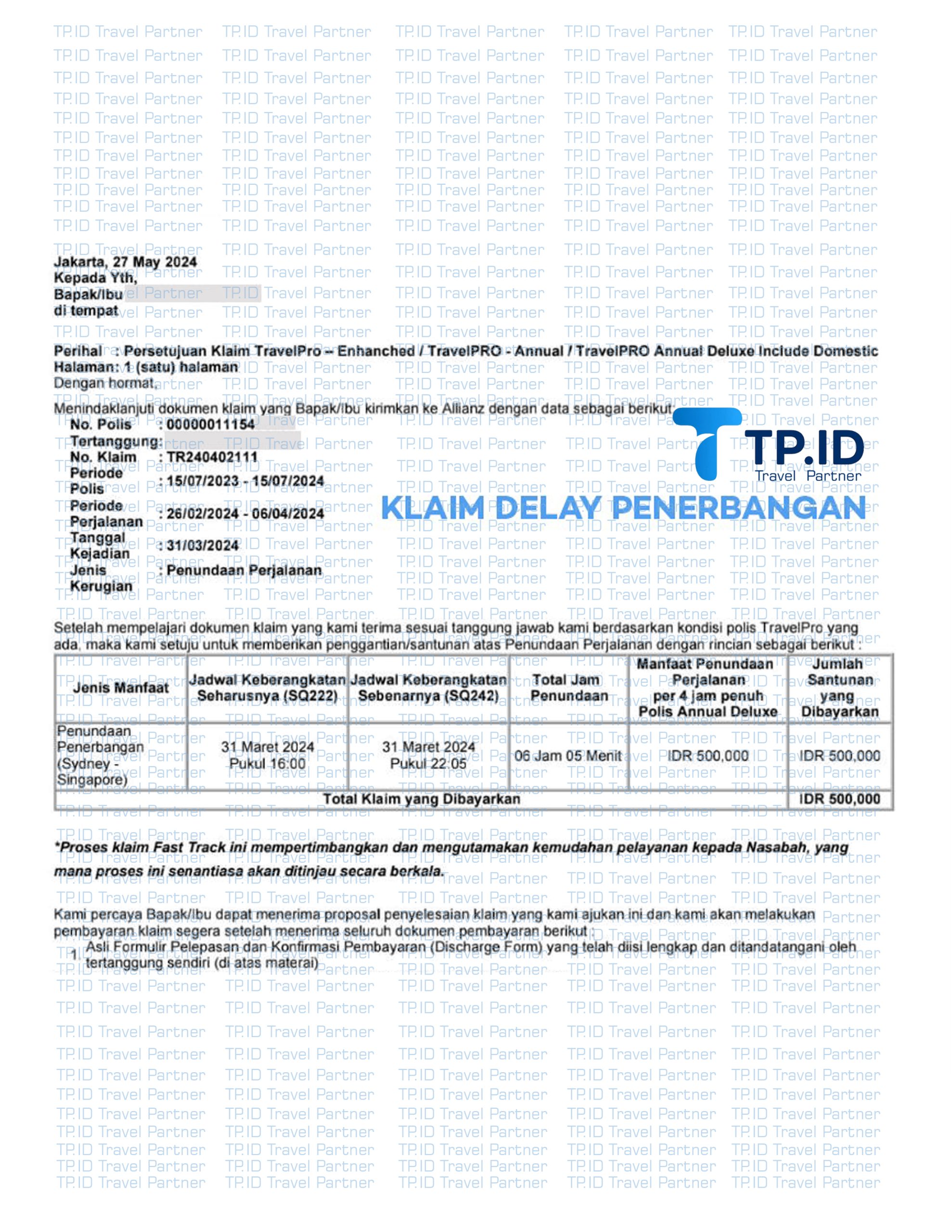 klaim travel insurance allianz 02