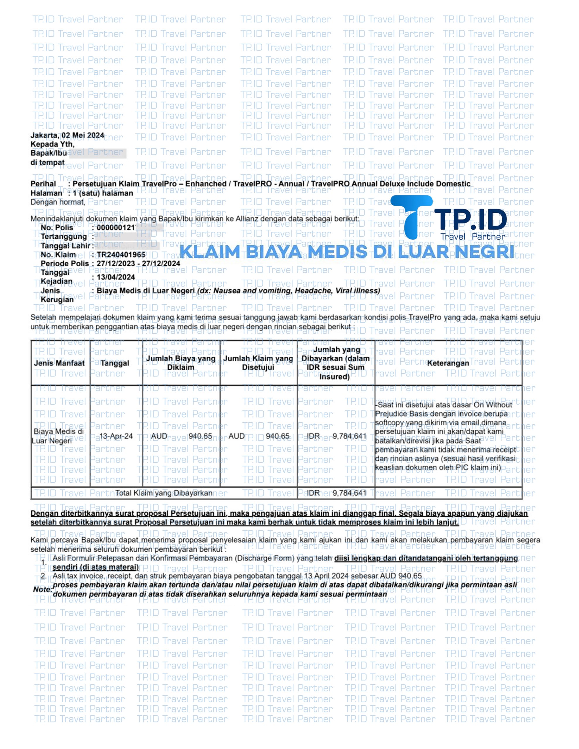 klaim travel insurance allianz 07