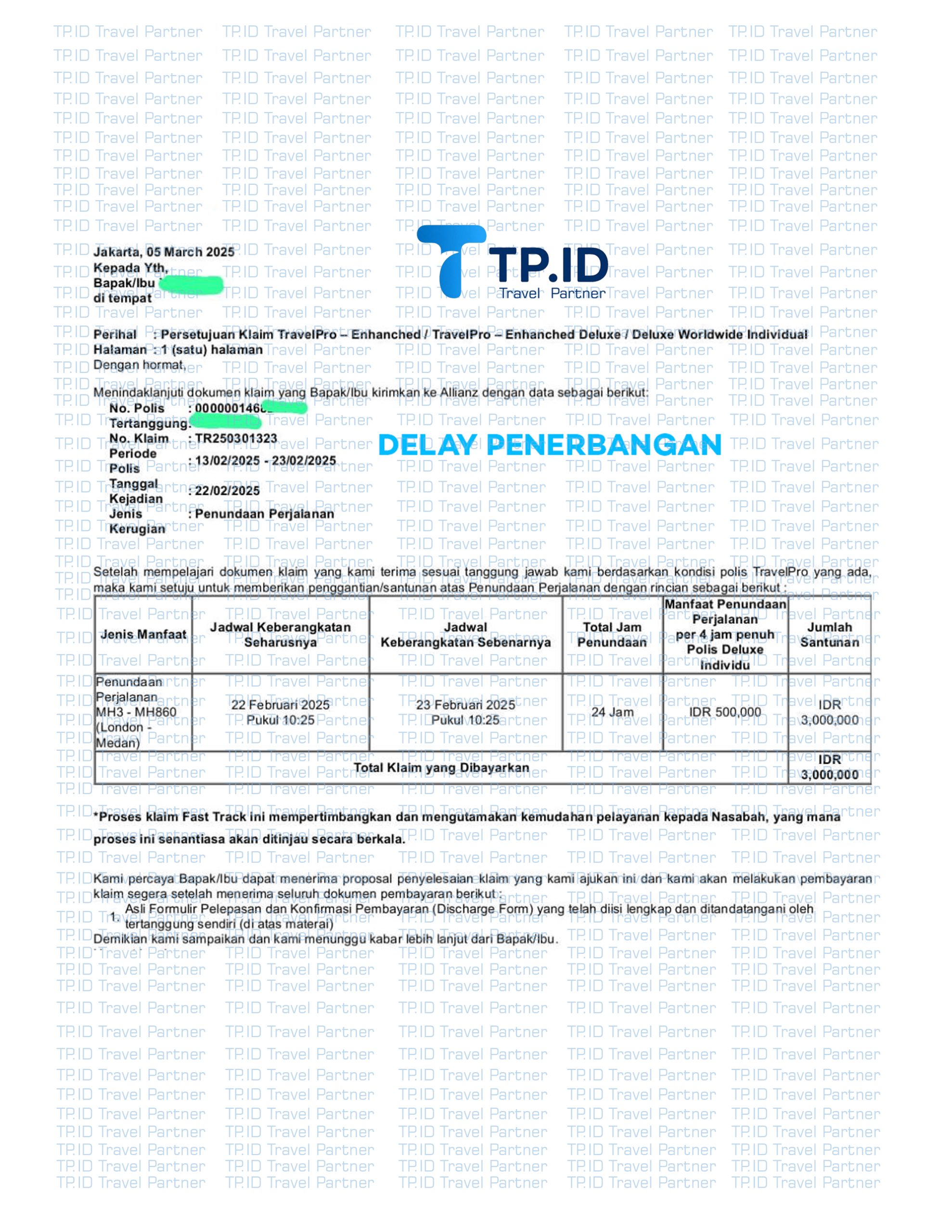 klaim travel insurance allianz 09